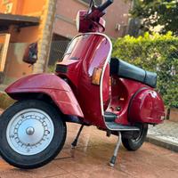 Vespa 125 PXE arcobaleno avvio elettrico e mixer