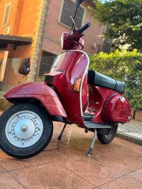 Vespa 125 PXE arcobaleno avvio elettrico e mixer