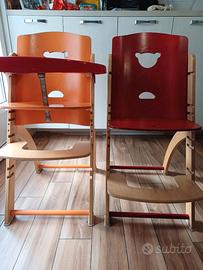 Seggiolone in legno Pali