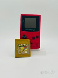 Nintendo Game Boy Color Rosso Pokémon Oro  Gbc