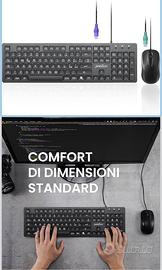 Kit tastiera e mouse
