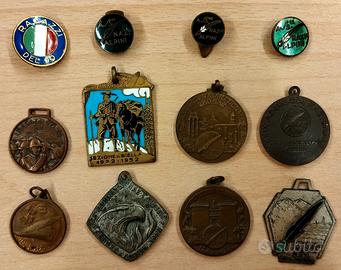 Medaglie originali Adunate Alpini e anniversari
