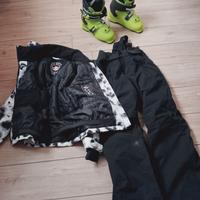 bambina scarponi Head z2 + giacca Bear + pantaloni