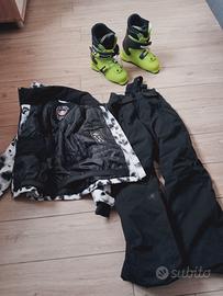 bambina scarponi Head z2 + giacca Bear + pantaloni