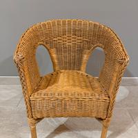 Sedia in vimini per Bambini