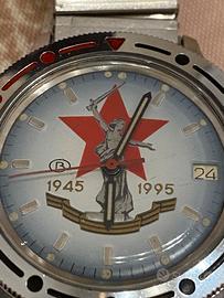 Orologio russo dedicato alla vittoria 1945-1995