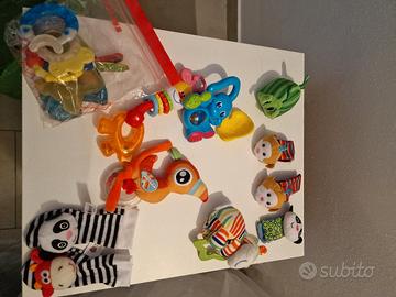 SONAGLI VARI PER NEONATI