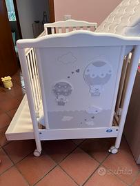Lettino Pali bonnie baby + materasso
