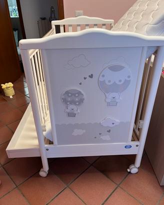 Lettino Pali bonnie baby + materasso