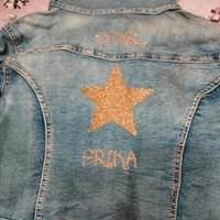 giubbino jeans personalizzato erika