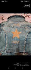giubbino jeans personalizzato erika