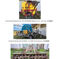Attrezzature agricole