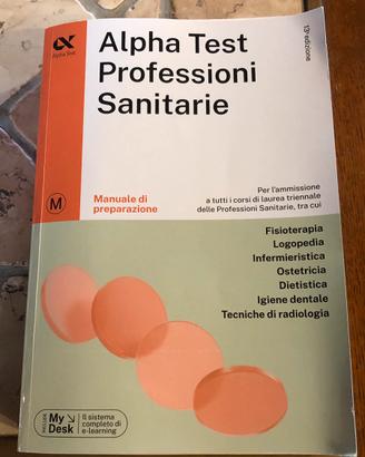 Libro Alpha test professioni sanitarie