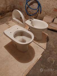 Sanitari dolomite per bagno wc bidet e lavandino