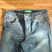 Jeans Benetton Donna Stratch Skinny 