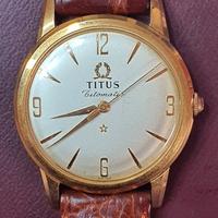 Orologio Vintage Automatico placcato Oro - "TITUS"