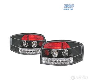 FANALI PER AUDI A3 8P 03-08 LED SFONDO NERO