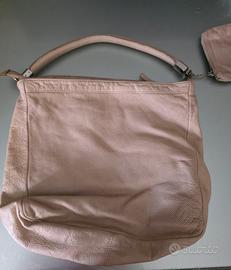 Alesya borsa in vera pelle beige