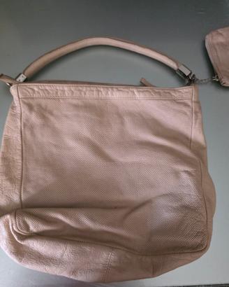 Alesya borsa in vera pelle beige