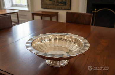 Centro tavola silver art decò