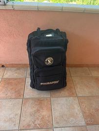 Zaino+attrezzatura immersioni