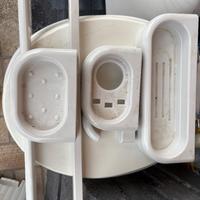 Porta tovaglie per bidet e lavandino