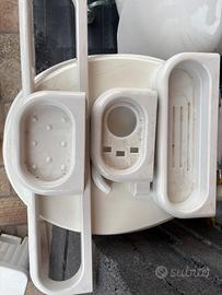 Porta tovaglie per bidet e lavandino