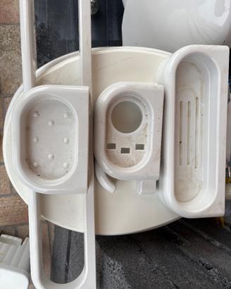 Porta tovaglie per bidet e lavandino