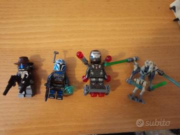 Lotto Lego Minifigures Star Wars non originali