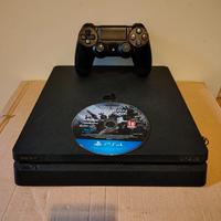 PlayStation 4 Slim Con Joystick e Gioco