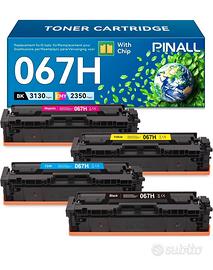 4 Toner 067 per Canon i-SENSYS