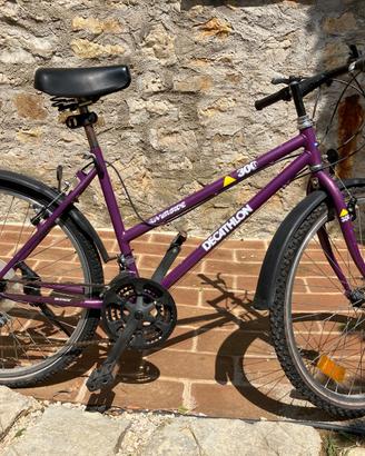Bici Decathlon - viola