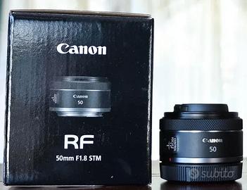 Canon RF 50 1.8 come nuovo