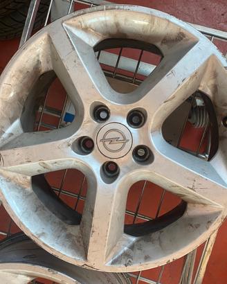 CERCHI USATI RAGGIO 17 POLLICI OPEL Astra H 5 bolt