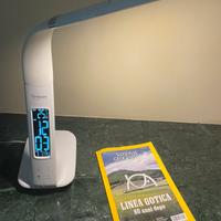 Lampada con calendario, sveglia e temperatura