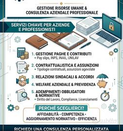 Consulente del Lavoro - Studio professionale