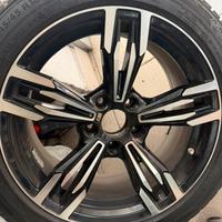 N4 cerchi 18 bmw 5x120 completi di termiche