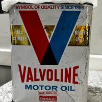 Latta olio anni 70 valvoline