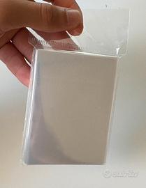 10 Sleeve trasparenti morbide standard 66x91mm