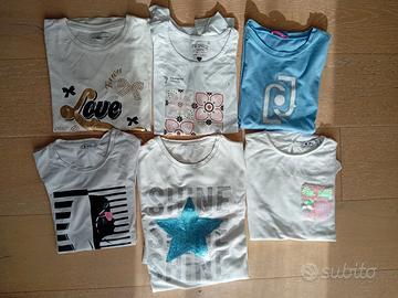 Stock 6 t-shirt bimba 9/10 anni LIU.JO, Original M