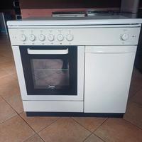 cucina a gas forno elettrico  zoppo 5 fuochi