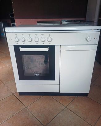 cucina a gas forno elettrico  zoppo 5 fuochi