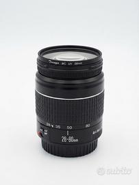Canon EF 28-80mm f/3.5-5.6 - PERFETTO + Filtro Sky