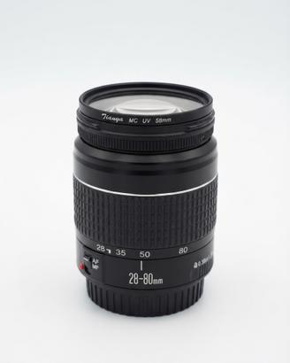 Canon EF 28-80mm f/3.5-5.6 - PERFETTO + Filtro Sky