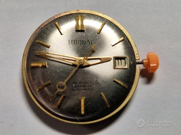 Eta 2472 Loridal movimento automatico funzionante