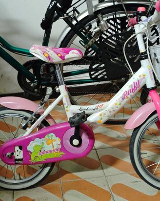 Bicicletta bambina 4/6 anni Lombardo