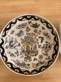 Ciotola in porcellana cinese decorata-stile Qing