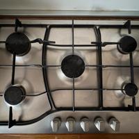 Piano cottura  gas Ariston 5 fuochi