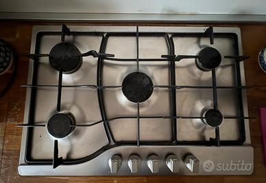 Piano cottura  gas Ariston 5 fuochi