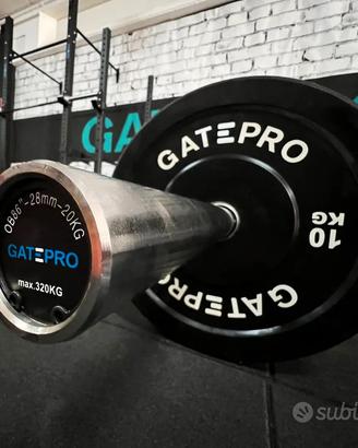 Bilanciere GATEPRO 220cm 50mm 20kg promo ex espos